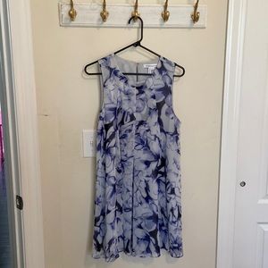 BCBGeneration M blue purple cocktail mini dress